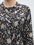 LC Waikiki Crew Neck Flower Long Sleeve Women's Dress